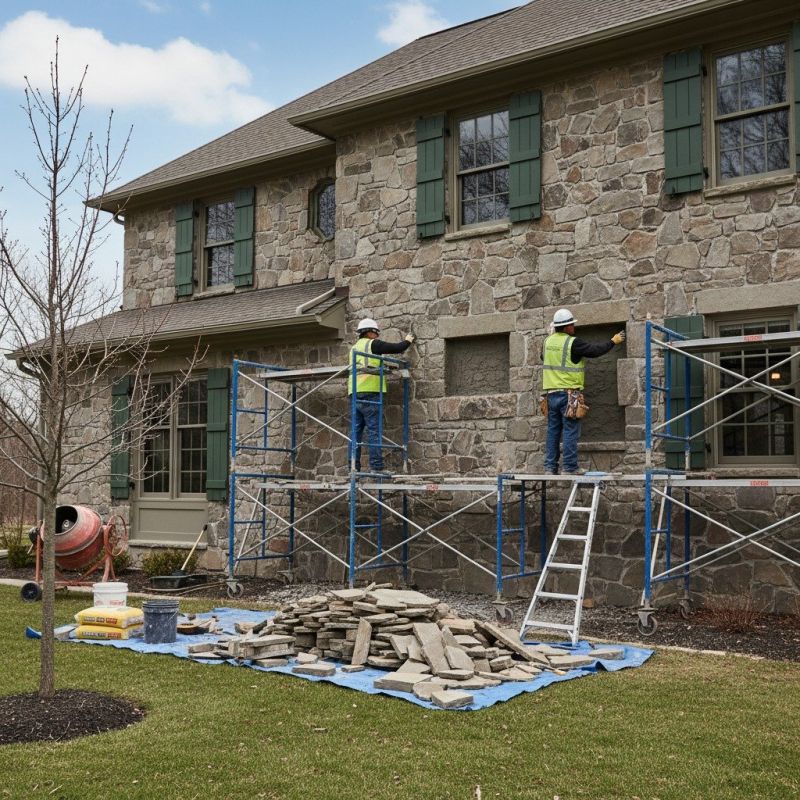 Our team working on Siding Service projects in Berkshire County, MA
