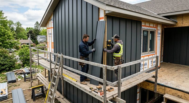 Aluminium Siding Installation in Stamford, VT