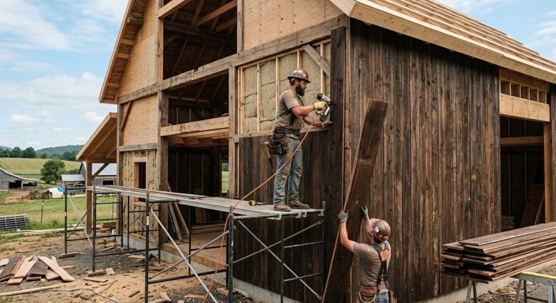 Barn Siding Installation in Berkshire County, MA