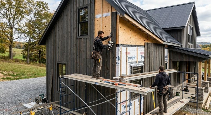 Barn Siding Installation in Stephentown, NY