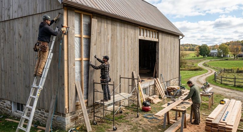 Barn Siding Replacement in Castleton On Hudson, NY