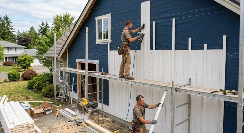 Batten Siding Installation in Lenox, MA