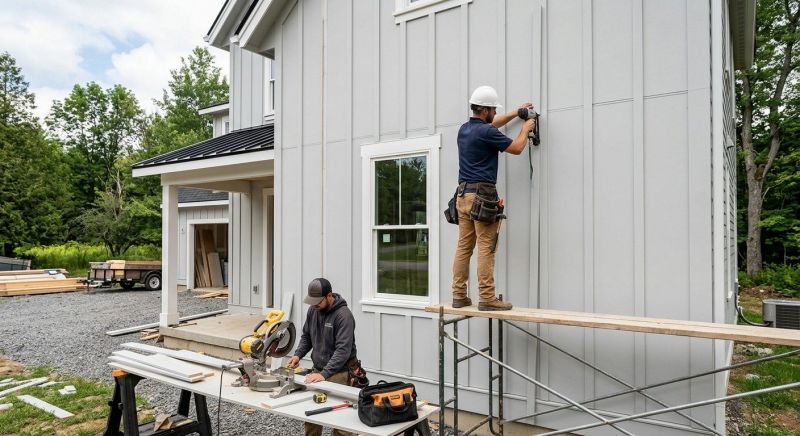 Batten Siding Installation in Williamstown, MA