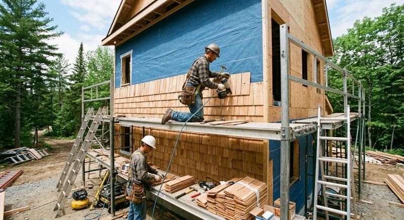 Cedar Siding Installation in Lee, MA