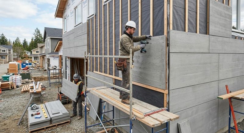 Cement Siding Installation in Richmond, MA