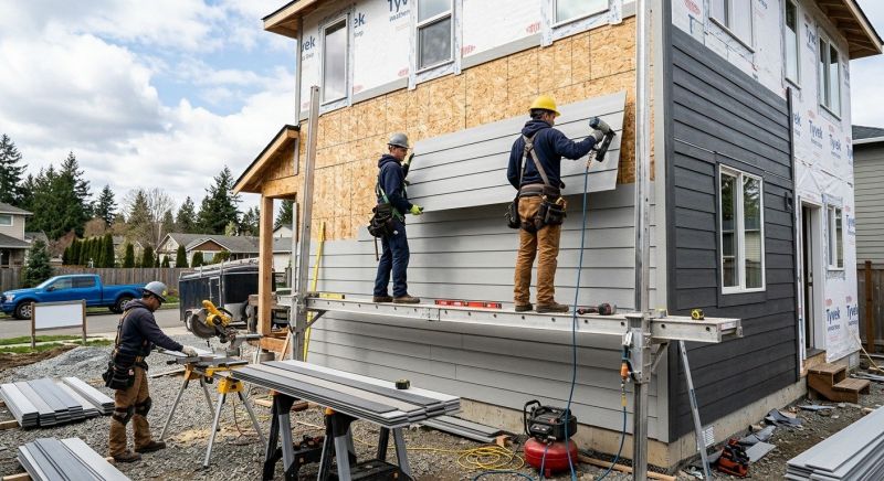 Cement Siding Installation in Williamstown, MA