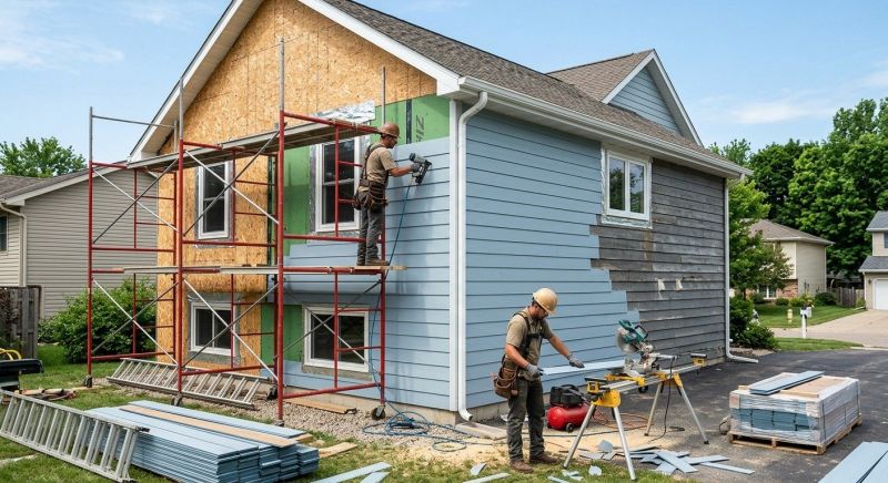 Cement Siding Replacement in Stamford, VT