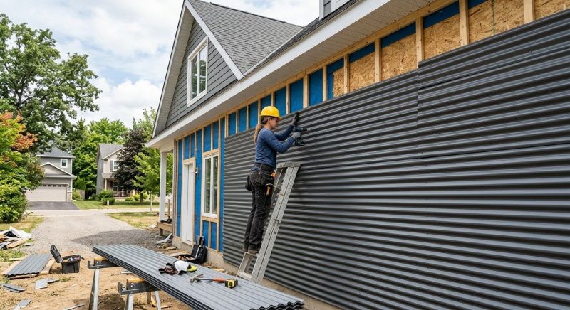 Corrugated Siding Installation in Berkshire County, MA