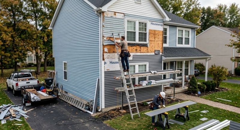 Damaged Siding Replacement in Berkshire County, MA