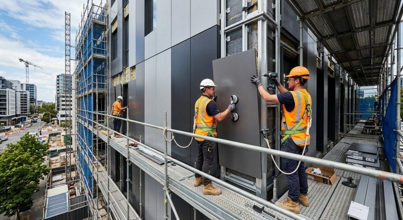 Facade Cladding Installation in Berkshire County, MA