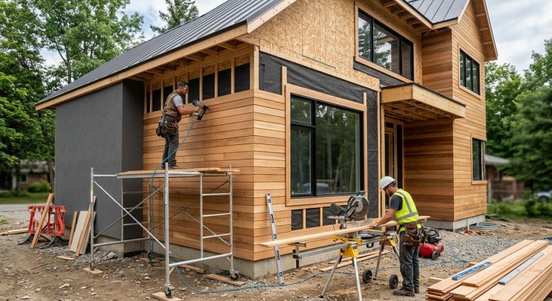 Faux Wood Siding Installation in East Greenbush, NY
