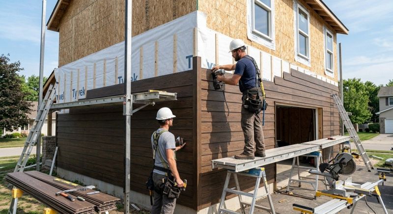 Faux Wood Siding Installation in Hillsdale, NY