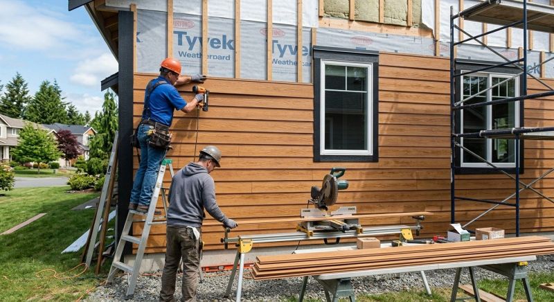 Faux Wood Siding Installation in Berkshire County, MA