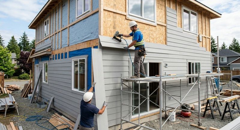 Fiber Cement Installation in Stamford, VT