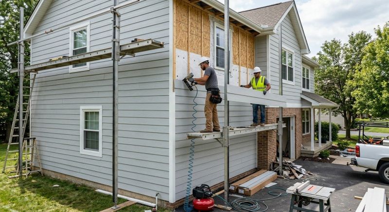 Fiber Cement Installation in Stamford, VT
