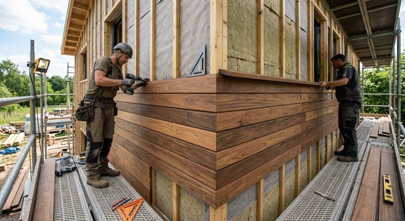 Hardwood Cladding Installation in Berkshire County, MA
