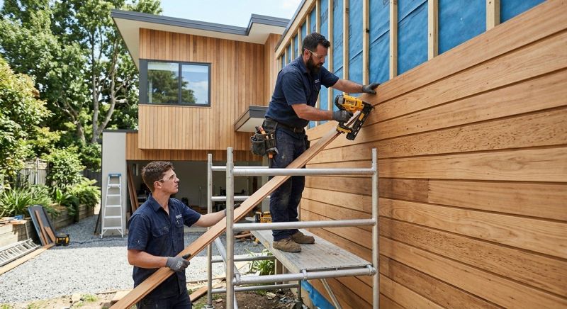Hardwood Cladding Installation in Berkshire County, MA