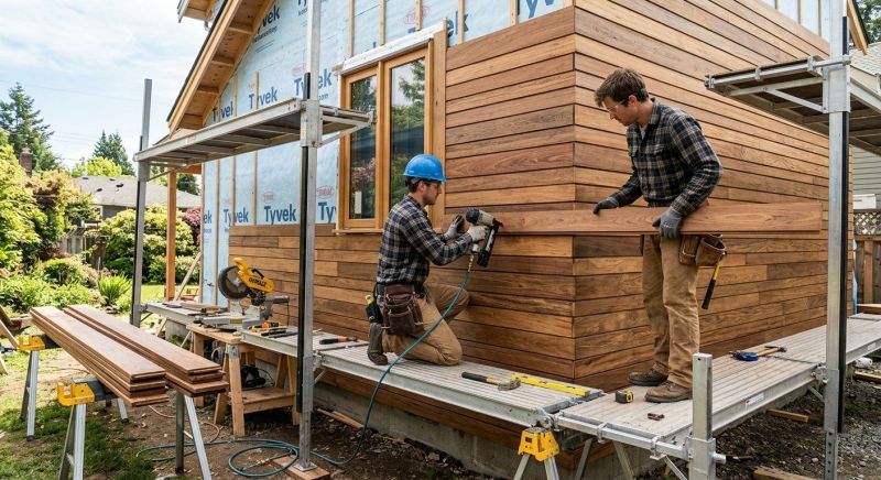 Hardwood Siding Installation in Berkshire County, MA