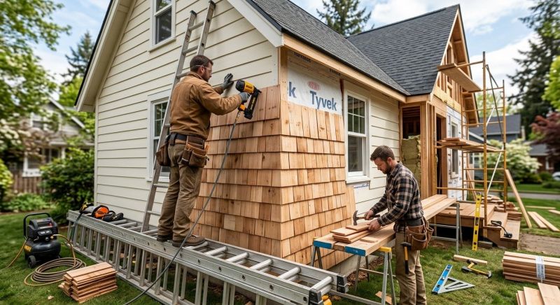 Hardwood Siding Installation in Stamford, VT