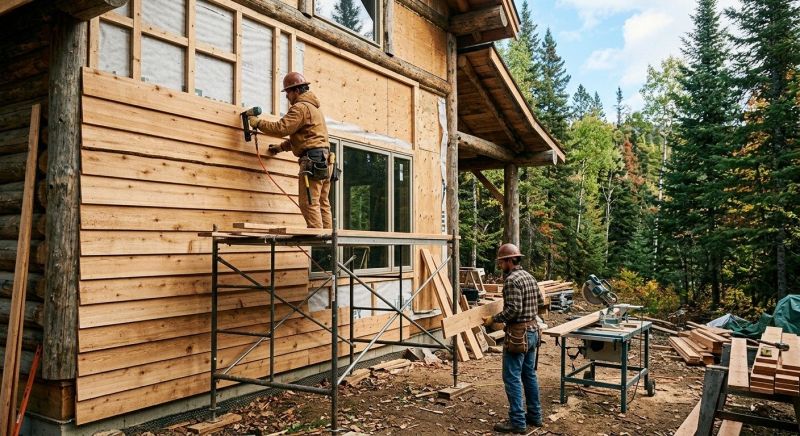Log Home Siding Installation in Berkshire County, MA