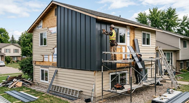 Metal Siding Installation in Cummington, MA