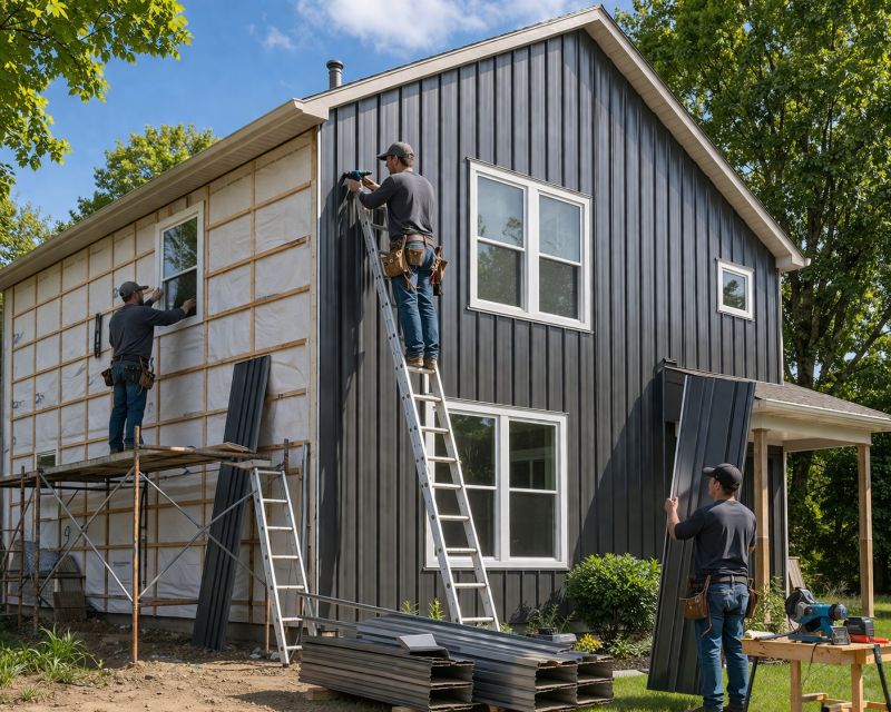 Metal Siding Installation in East Nassau, NY