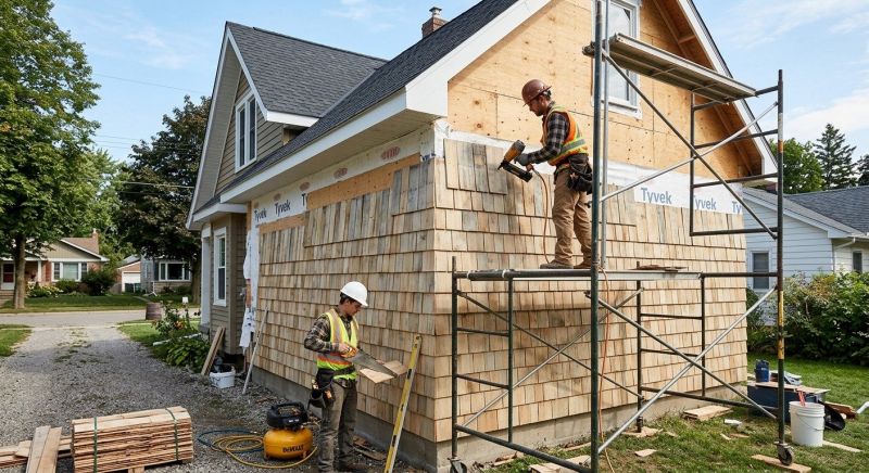 Shake Siding Installation in Williamstown, MA