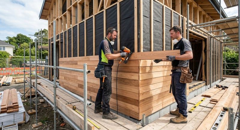Wood Cladding Installation in Lee, MA
