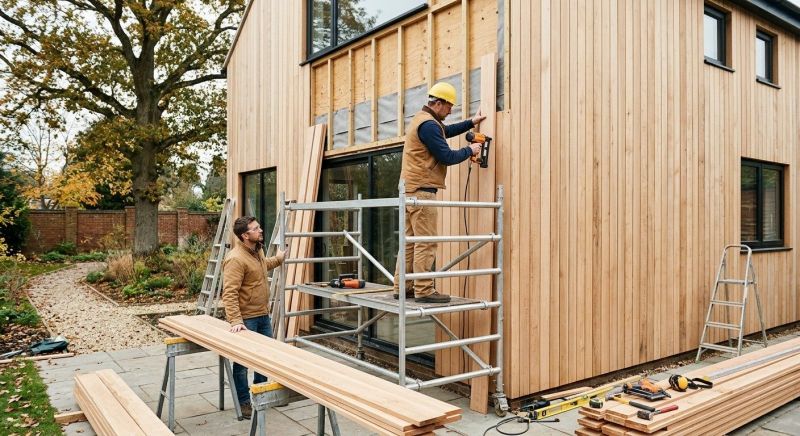Wood Cladding Installation in Lee, MA