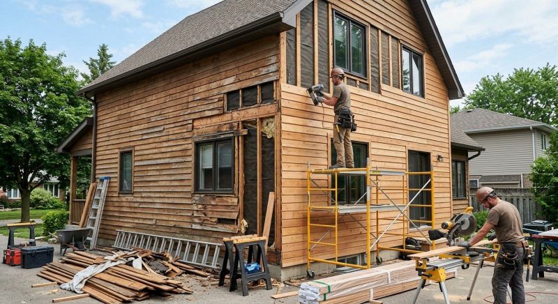 Wood Cladding Replacement in Berkshire County, MA