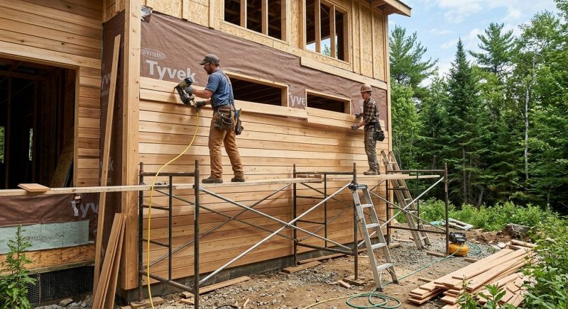 Wood Siding Installation in East Nassau, NY